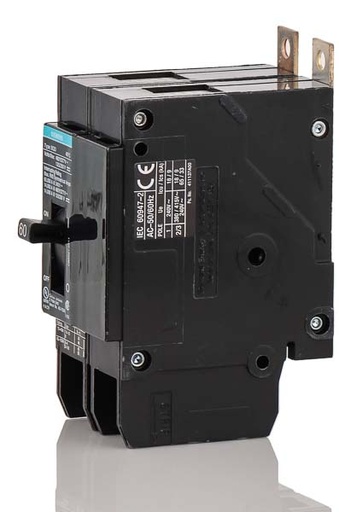 [BQD260] BQD260  BREAKER  2P 60A 480V BOLT-ON SIEMENS