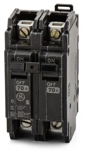[THQC2170WL] THQC2170WL    BREAKER 2P 70A FEED THRU GENERAL ELECTRIC