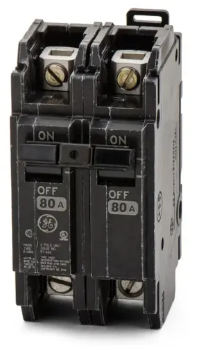 [THQC2180WL] THQC2180WL     BREAKER  2P  80A  FEED THRU G/E