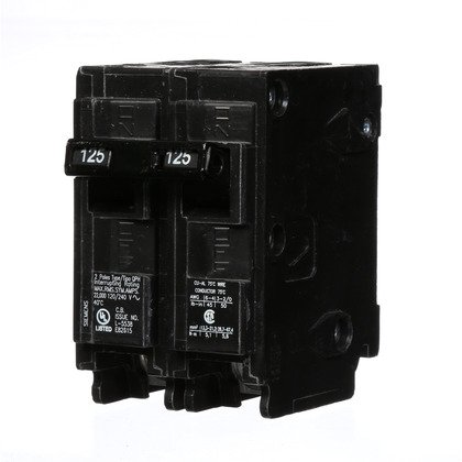 [Q2125H] Q2125H   BREAKER 125A 2P 22K Siemens - 125 Amp 22kA Circuit Breaker
