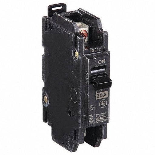 [THQC1120WL] THQC1120WL BREAKER 1P 20A FEED THRU GENERAL ELECTRIC