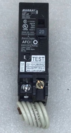 [MP120AF] MP120AF  BREAKER .20A.1P.ARKFAULT