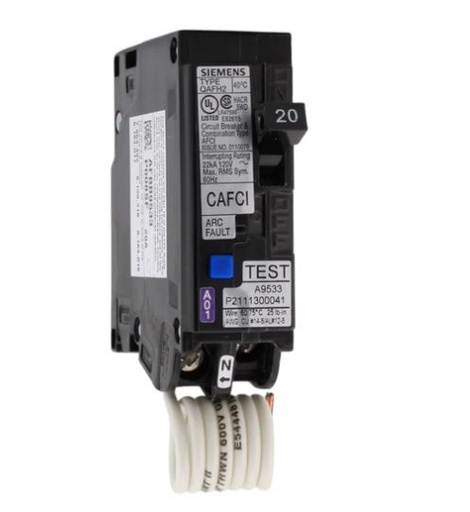 [QA120AFCH] QA120AFCH BREAKER .20A.SP.AF.COMBO  22K
