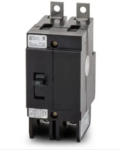 [GHB2020] GHB2020  BREAKER 2P.20A .480V. CH.Eaton/Cutler-Hammer  2 Pole Circuit Breaker