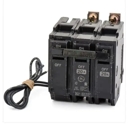 [THQB2120ST1] THQB2120ST1  BREAKER 2P. 20A. 240VAC  10KAIC  BOLTON  SHUNTRIP G/E