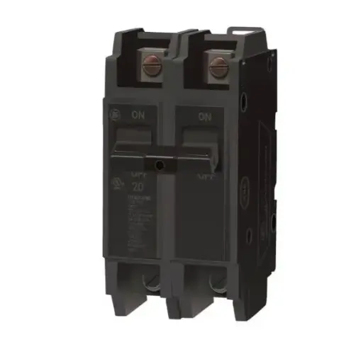 [THQC2120WL] THQC2120WL  BREAKER 2P. 20A. FEED THRU  G/E - Molded Case Circuit Breaker Feed-Thru - 20 Amp - 2 Pole - 240 Volt   