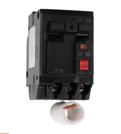 [THQL2130GFT] THQL2130GFT  BREAKER 2P 30 Amps 120/240 Volts Two-Pole GFCI Circuit Breaker Pigtail Connection for Load Centers