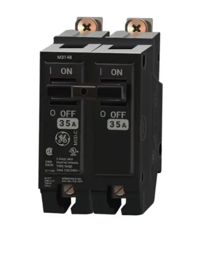 [THQB2135] THQB2135   BREAKER 2P. 35A. BOLTON .G/E  35 Amp Circuit Breaker Bolt-On - 35 Amp - 2 Pole - 240 Volt