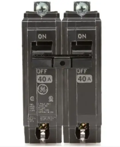 [THQB2140] THQB2140   BREAKER  2P  40A  BOLTON  G/E  40 Amp Circuit Breaker Bolt-On - 40 Amp - 2 Pole - 240 Volt