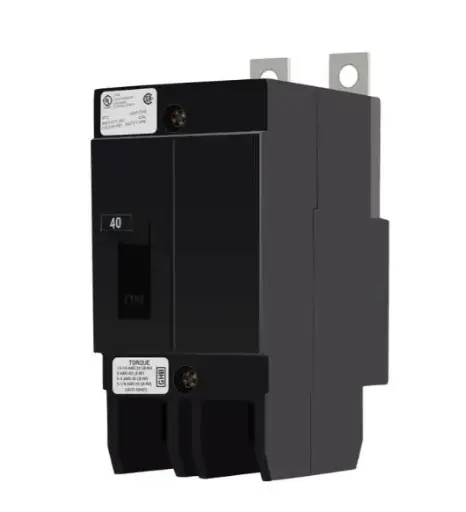 [GHB2040] GHB2040   BREAKER    Eaton - Molded Case Circuit Breaker Bolt-On - 40 Amp - 2 Pole - 480 Volt