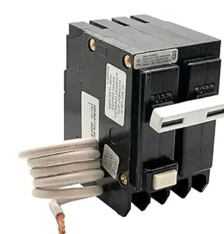 [THQL2150GFT] THQL2150GFT  BREAKER  Q-Line®  50A 240-Volts Double Pole Circuit Breaker • 50 Amp Double Pole Ground Fault Breaker with Self-Test • 120/240 VAC 2-Pole GFCI Breaker • Ground Fault Circuit Interrupter