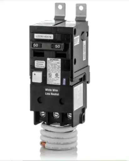 [BF250A] BF250A  BREAKER  2P 50A  BOLT-ON GFCI SIEMENS