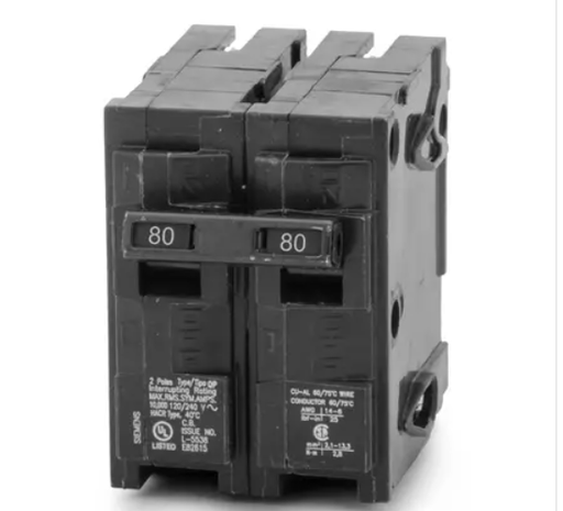 [Q280] Q280   BREAKER .2P. 80A SIEMENS