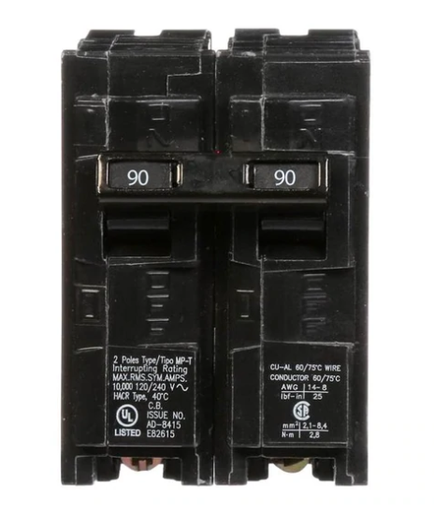 [Q290] Q290  BREAKER. 2P. 90A. SIEMENS