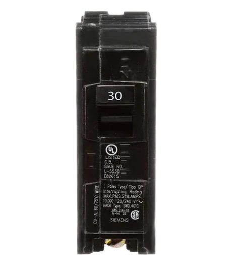 [Q130] Q130  BREAKER  .30A SP  SIEMENS