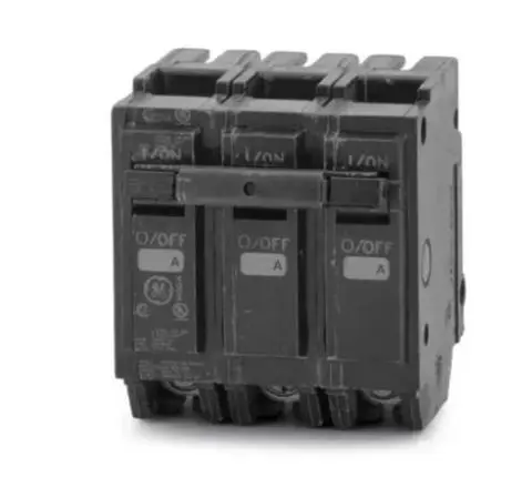 [THQL32100] THQL32100  BREAKER 3P  100A  G/E   General Electric Plug-In 240V 100A 3 pole circuit breaker 10kA@240V