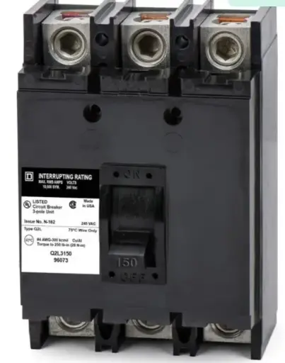 [Q2L3150] Q2L3150  BREAKER 3P 150A 240V SQUARD