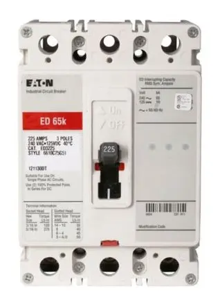 [ED3200] ED3200   BREAKER 3P 200A 240V W/LUGS   EATON