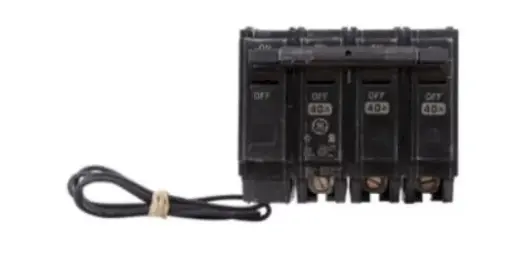 [THQL32030ST1] THQL32030ST1   BREAKER 3P. 30A. G/E. SHUN TRIP  Disyuntor enchufable General Electric de 3 polos, 240 V, 30 A, 10 kA a 240 V