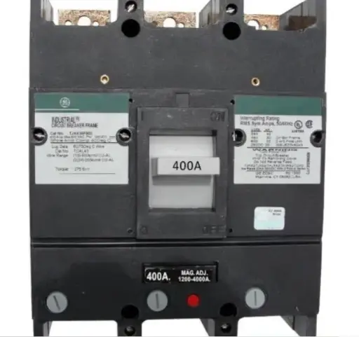 [TJK436400WL] TJK436400WL  BREAKER  3P 400A  600V G/E Molded Case Circuit Breaker Feed-Thru - 400 Amp - 3 Pole - 600 Volt