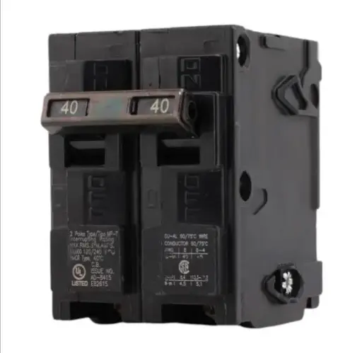 [MP240] MP240   BREAKER   MURRAY  40A 120/240V 2-Pole Miniature Thermal Magnetic Circuit Breaker, Compatible with Murray and Siemens Load Centers