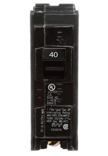 [Q140] Q140 BREAKER 40A SP SIEMENS