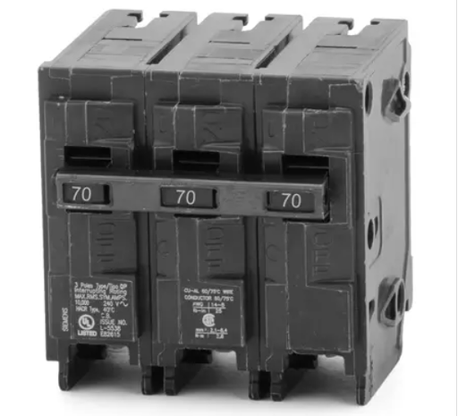 [Q370] Q370  BREAKER  .70A.3P.SIEMENS