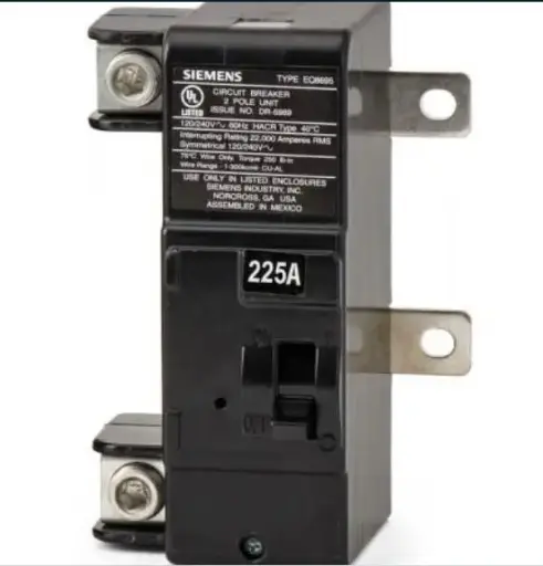 [MBK225A] MBK225A  Siemens Low Voltage Residential Circuit Breakers Main Breakers - Family G Mains are Circuit Protection Load Center  Load center conversion kit 1-Phase main breaker.. Rated (225A) AIR: 22 KA