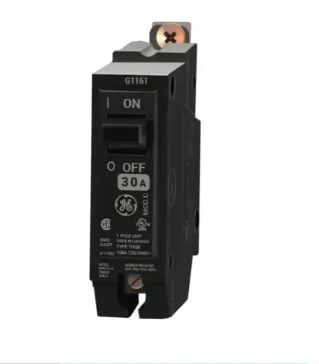 [THQB1130] THQB1130   BREAKER SP 30A BOLTON G/E  GE  30 Amp Circuit Breaker Bolt-On - 30 Amp - 1 Pole - 120 Volt