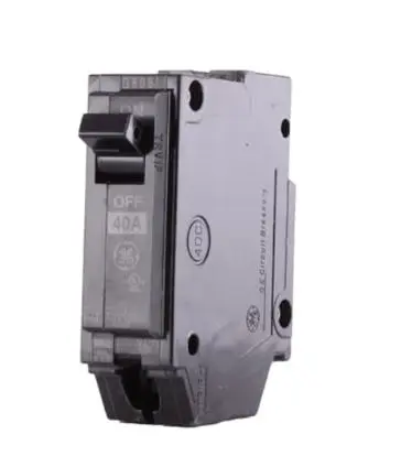 [THQL1140] THQL1140  BREAKER   G/E  120/240V 10K IC 40 AMP, Number Of Poles: 1, Interrupt Rating: 10kA at 120 Vac/10kA at 120/240 Vac, Trip Type: LI, Amperage Rating: 40 A, Voltage Rating: 120/240 V, Standard: E11592, Frame: Q-Line, Brand Name: Q-Line (Plug-In),