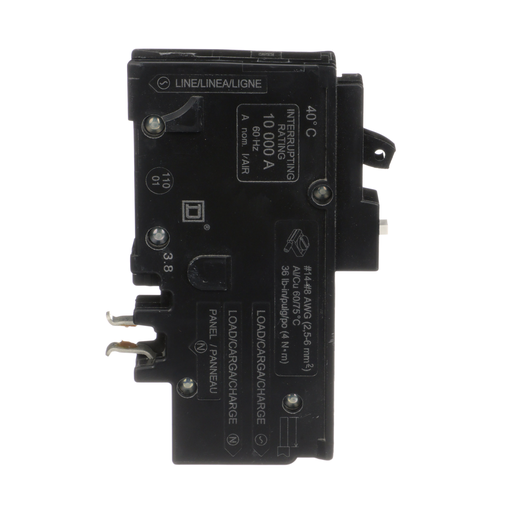 [QO115CAFI] QO115CAFI BREAKER  1P  15A.AF.COMBO   SQUARE D
