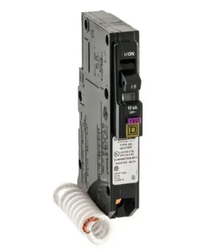 [QO115DF] QO115DF  BREAKER  SQD 1P 15A  DF AFCI/GFCI