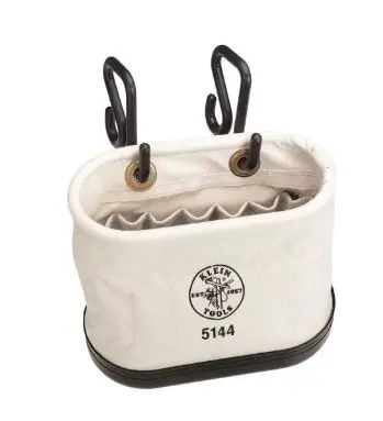 [5144] 5144  #6  BUCKET CANVAS OVAL 15 POCKS Tool Bags & Tool Totes: Holder Type: Tool Bucket; Closure Type: No Closure; Material: Canvas