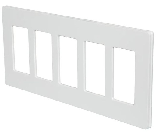 [CW-5-WH] CW-5-WH  CLARO WALLPLATE 5G.WH LUTRON