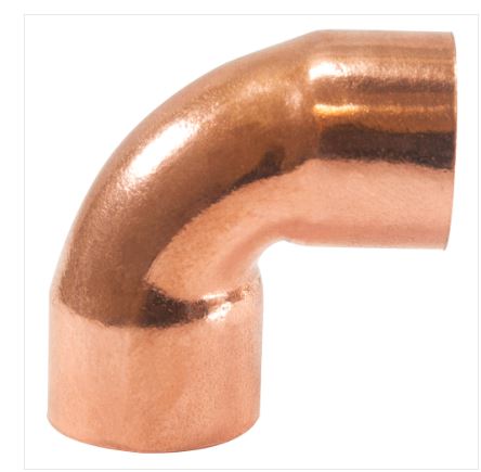[107C038] 107C038   CODO 90 COBRE 3/8'' ELBOW  