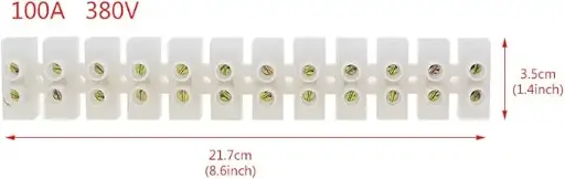 [EB36150] EB36150 CONN.BLOCK 100A12 POLE