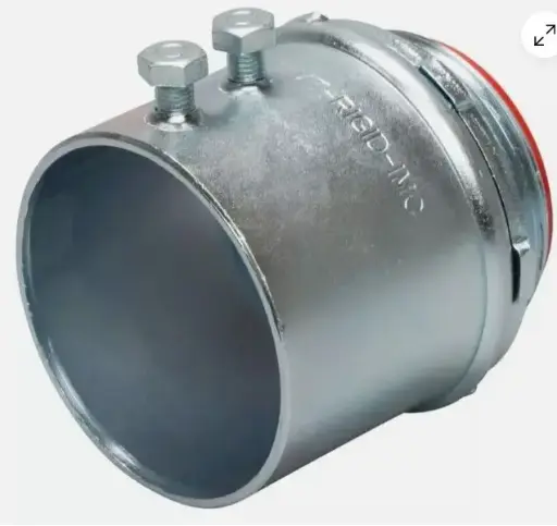 [640SI] 640SI   4''  CONNECTOR EMT STEEL 4'' S/S