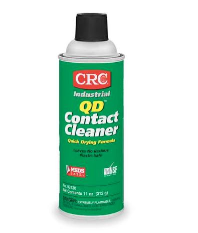 [3130] 3130 CONTACT CLEANER  Crc QD Contact Cleaner, 11 oz Aerosol Can, Quick Dry, 