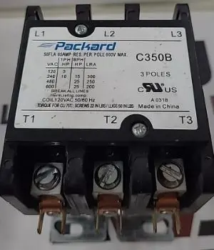 [F50A3P120V 02095] F50A3P120V 02095 C350B  CONTACTOR 3P  50A  110V  