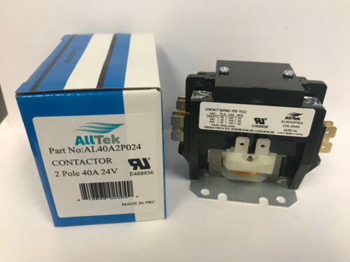 [AL40A2P024] CONTACTOR A/C AL 40A 2P 24V