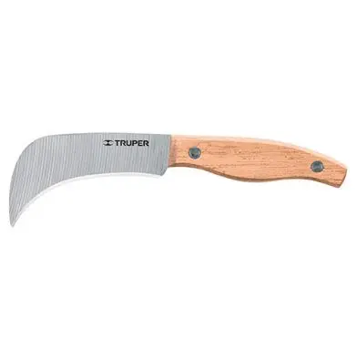 [17002] 17002  6" Linoleum Knife  CULI-6 KNIFE W/PEAR WOODEN