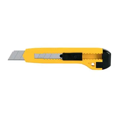 [22405] 22405  6" Plastic Retractable Knife Pretul  CUT-6 PB 6 PLASTIC KNIFE SNAP