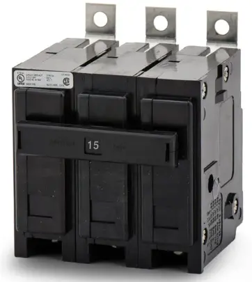 [BAB3015H] BAB3015H   BREAKER CUTLER HAMMER 3P 15A BOLT ON EATON
