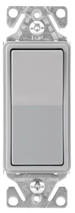 [7501GY-BOX] 7501GY-BOX   DECOR SWITCH 15A SP GRAY