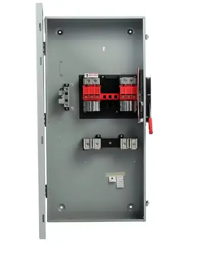 [RG226-TB] RG226-TB   DESCONNECTIVE   600A  2/ FUSES  250V  OUTDOOR Siemens Type VBII 600 Amp Single phase (120V/240V) Fusible Outdoor General-duty Safety switch Disconnect