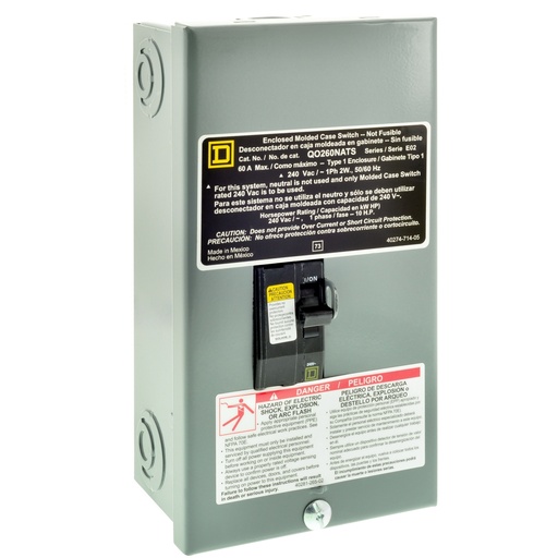 [QO260NATS] QO260NATS    DESCONECTIVO  60A.INT  W/BREAK