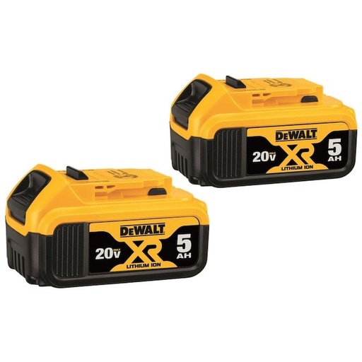 [DCB205-2] DCB205-2  DEWALT LITHIUM ION BATTERIES-2 PACK