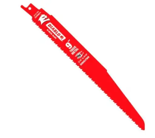 [DS0908BFD15] DS0908BFD15   9" 8/10TPI Bi-Metal Reciprocating Saw Blades for Thick Metal (15-Pack) DIABLO