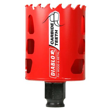 [DHS2125CT] DHS2125CT    DIABLO CARBIDE TEETH HOLE SAW 2-1/8" 