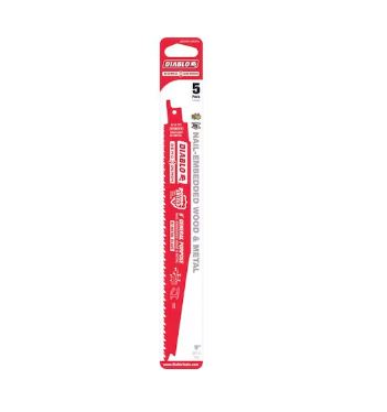 [DS0914BGP] DS0914BGP  9" X UNIDAD  8/14TPI Bi-Metal Reciprocating Saw Blade for General Purpose Cuts  DIABLO